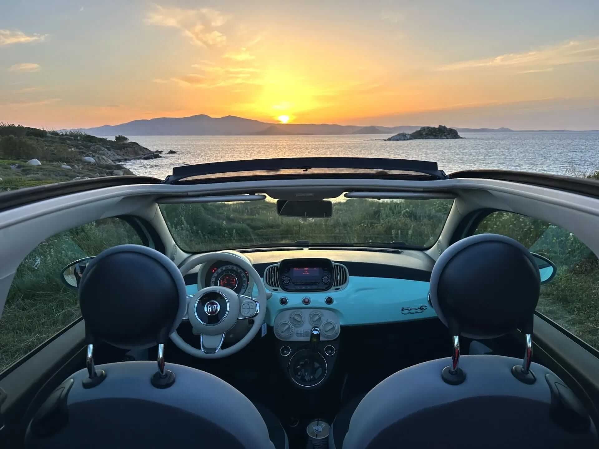 Enjoy Naxos Car Rental fleet at the meeting point in Naxos